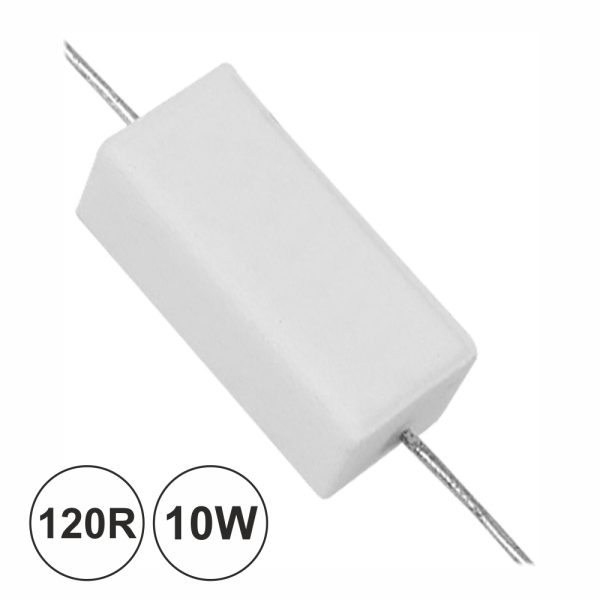 Resistência Bobinada 120r 10W - (R10W120R)