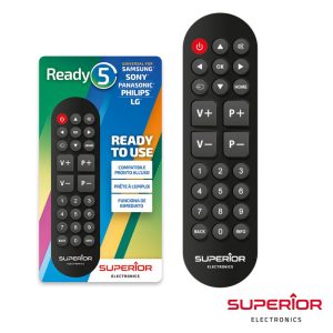 Comando TV Universal P/ SAMSUNG Lg Sony Philips SUPERIOR - (READY5SP)