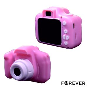 Câmara Digital Rosa P/ Crianças FOREVER - (SKC-100PK)