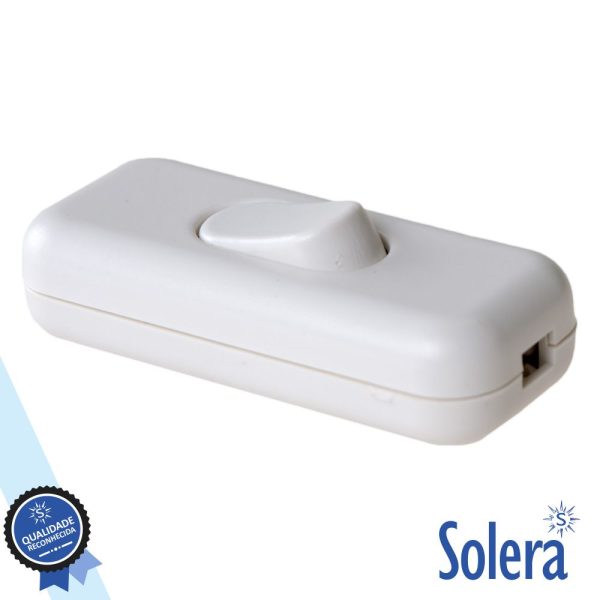 Interruptor De Passagem Bipolar 4a 250v Branco SOLERA - (SLR-40B)