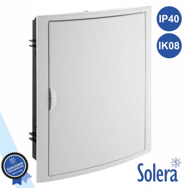 Caixa Distribuição Elétrica 28 Elementos IP40 IK08 SOLERA - (SLR-5250)