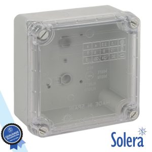 Caixa De Derivação Estanque 100x100x55mm IP65 IK07 SOLERA - (SLR-6815)