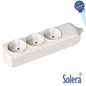 Extensão Elétrica 3x Schuko SOLERA - (SLR-8003)