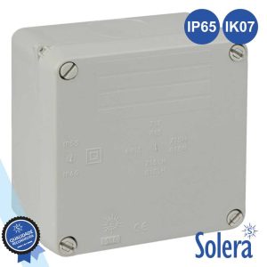 Caixa De Derivação Estanque 100x100x55mm IP65 IK07 SOLERA - (SLR-815)