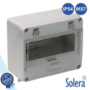 Caixa Distribuição Elétrica 8 Elementos Ip54 IK07 SOLERA - (SLR-895)