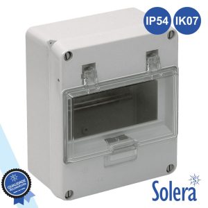 Caixa Distribuição Elétrica 6 Elementos Ip54 IK07 SOLERA - (SLR-899)