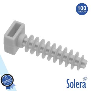 Taco De Pressão Ø10x43.5mm P/ Broca Ø8mm 100x SOLERA - (SLR-9280834G)