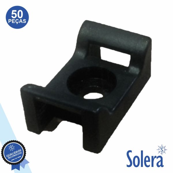 Fixador P/ Abraçadeiras 50x SOLERA - (SLR-SOT2516)