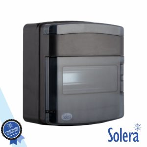 Caixa Distribuição Elétrica 9 Elementos IP65 IK08 SOLERA - (SLR-V9BN)