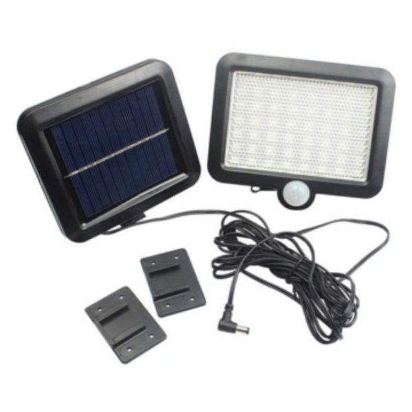 Candeeiro Exterior C/ Sensor PIR Painel Solar - (SOLARLIGHT-06)