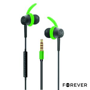 Auscultadores C/ Fios Desporto Mic FOREVER - (SP-100GR)