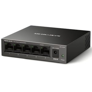 Switch de Rede Metálico Ethernet 1GB/s 5 Portas RJ45 - (SRE105GS)