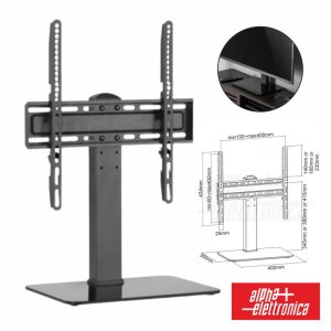 Suporte LCD/LED Mesa 32/55"C/1 Braço VESA 400/400 40kg ALPHA - (SU3255/45)