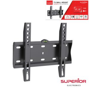 Suporte Lcd/LED 23/42" Fixo Slim Vesa 200/200 30kg - (SUP-2342FIXEDSLIM)