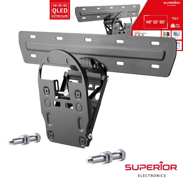 Suporte LCD/LED/LED Curvo/ QLED 49/65" 50kg - (SUP-4965QLED)