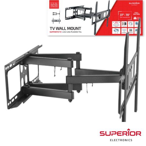 Suporte LCD/LED/PLASMA TVs 37"-70" Parede SUPERIOR - (SUP-TVWALL)