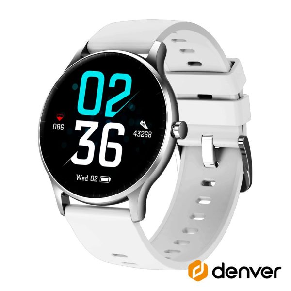 SmartWatch P/ Android iOS Branco DENVER - (SW-173WHITE)