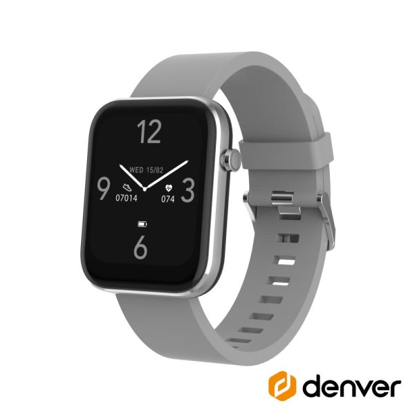 SmartWatch P/ Android iOS Cinza DENVER - (SW-182GR)