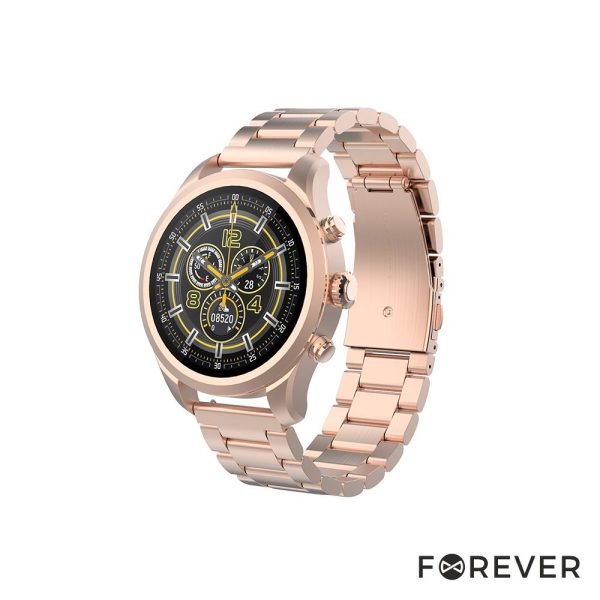 SmartWatch P/ Android iOS Verfi AMOLED Gold FOREVER - (SW-800GD)