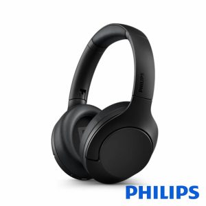 Auscultadores Bluetooth 5.0 ANC PRO S/ Fios Preto PHILIPS - (TAH8506BK)