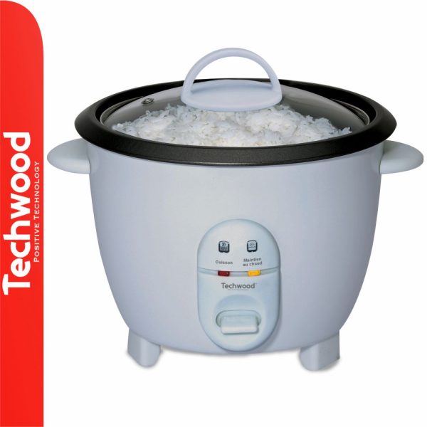 Panela Elétrica P/ Arroz 1L 400W Branco TECHWOOD - (TCR-102)