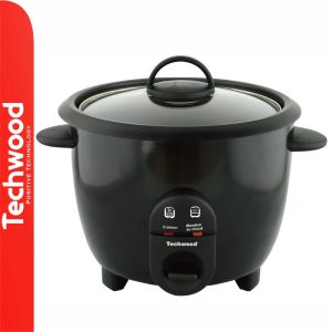 Panela Elétrica P/ Arroz 1L 400W Preto TECHWOOD - (TCR-106)