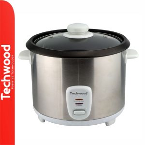 Panela Elétrica P/ Arroz 1.8L 700W Inox TECHWOOD - (TCR-186)