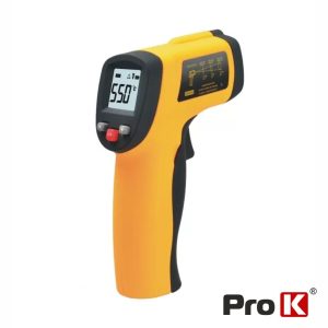 Termómetro IR Digital C/ Laser -50ºC a 550ºC Industrial PROK - (TDIR550)