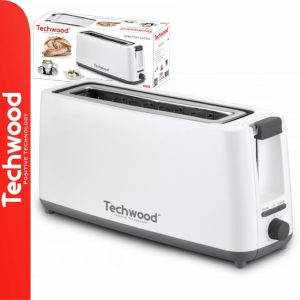 Torradeira 1 Ranhuras Larga/Comprida 900W TECHWOOD - (TGP-402)