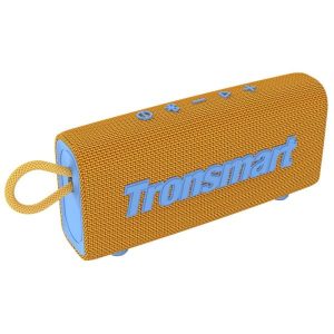 Coluna Bluetooth V5.0 10W Laranja IPX7 TWS TRONSMART - (TRIP-O)