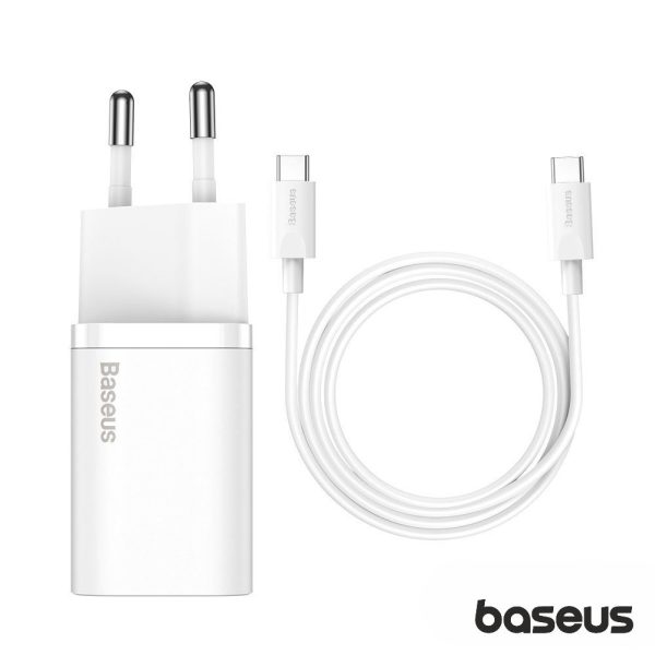 Alimentador Comutado 25W Super SI + Cabo USB-C BASEUS - (TZCCSUP-L02)