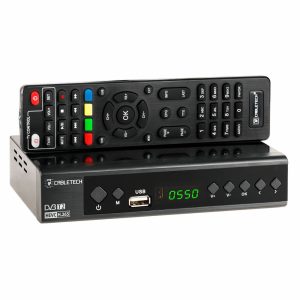 Receptor TDT Full HD 1080p H.265 DVB-T2/DVB-C - (URZ0336C)