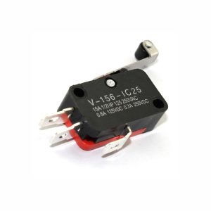 Comutador Micro Switch 15A C/ Patilha e Rodízio - (V-156-IC25)