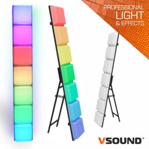 Painel de Luz de Fundo RGB 196 LEDS VSOUND - (VSPROJSP7)