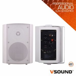 Conjunto 2 Colunas 5" Passiva+Amplificada 40W USB VSOUND - (VSS25PAPU)