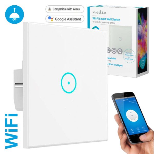 Interruptor Parede Wifi C/ Painel Tátil - (WIFIWS10WT)