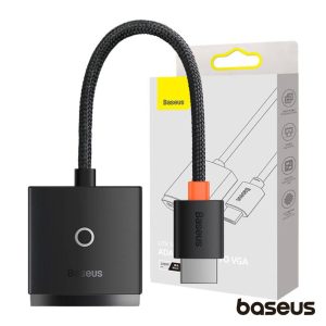 Cabo Adaptador HDMI Macho / VGA Fêmea BASEUS - (WKQX010001)