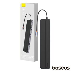 Hub USB-C 11em1 3x USB 3.0/USB 2.0/ USB-C/RJ45/HDMI BASEUS - (WKSX030013)