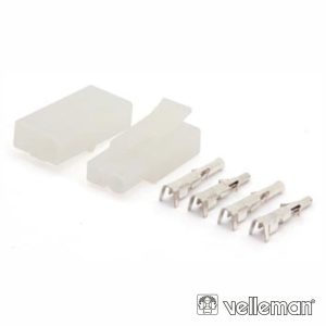 Conjunto De Conectores Multifunções P/ Cabos VELLEMAN - (WTWCS1X2)