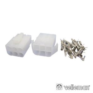 Conjunto De Conectores Multifunções P/ Cabos VELLEMAN - (WTWCS2X3)