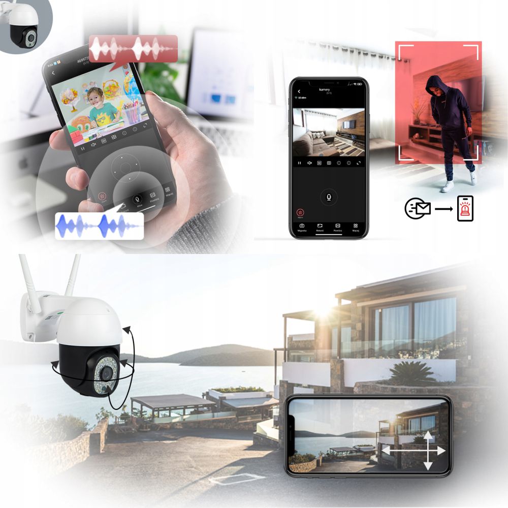 Câmara Vigilância IP 1440p Wifi - Image 2