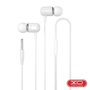 Auscultadores Stereo C/ Microfone Jack 3.5mm Branco XO - (EP31-WH)