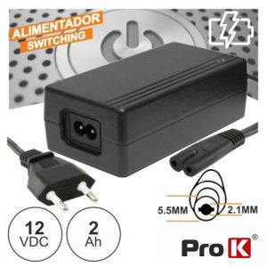 Alimentador Switching 12V 2a PROK - (FAS12V2AB(C))