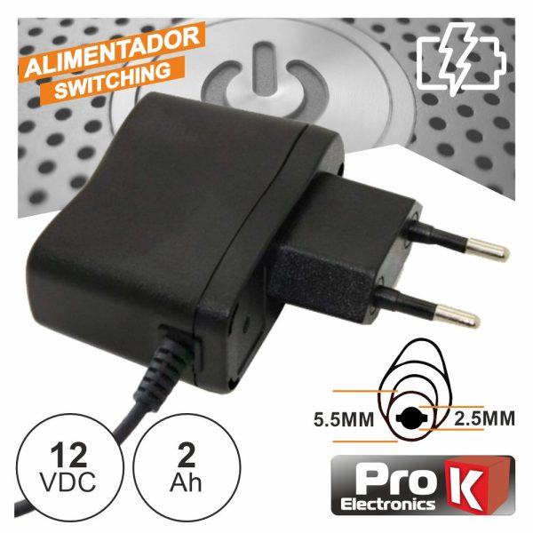 Alimentador Switching 12V 2a - (FAS12V2A(H))