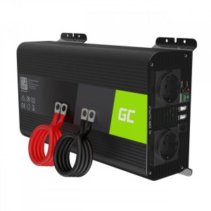 Conversor 12V-230V USB 1000W Onda Pura GREEN CELL - (INVGC09)