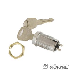 Interruptor C/ Chaves 1p Off-On Spst VELLEMAN - (KS1)