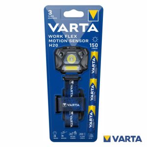 Lanterna de Cabeça LED COB 150lm VARTA - (LLV-WORKSENSORH20)