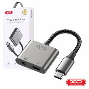 Adaptador USB-C P/ USB-C 27W QC+PD+AFC / Jack 3.5mm XO - (NB-R257B)