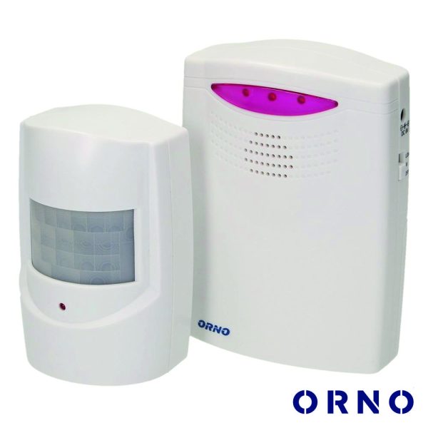 Detetor de Movimento C/ Aviso Sonoro S/ Fios ORNO - (OR-MA-705)