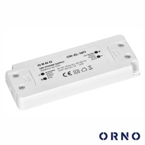 Fonte De Alimentação Fixa 1A 12W 12V ORNO - (OR-ZL-1611)